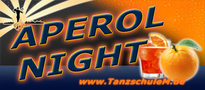 Tanzschule Matschek Aperol Night Tanzpartie in der Tanzschule Matschek