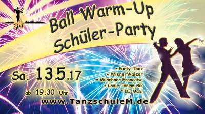 Tanschule Matschek Ball Warm Up Tanzpartie in der Tanzschule Matschek