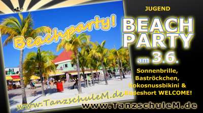 tanzschule matschek beachparty Tanzpartie in der Tanzschule Matschek
