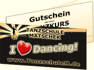 Gutschein Tanzen Tanzgutschein Print