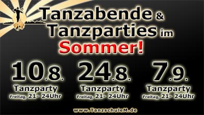 Tanzparties im Sommer in der Tanzschule Matschek Tanzpartie in der Tanzschule Matschek