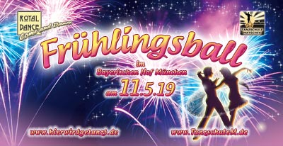 Frühlingsball 2019 Tanzschule Matschek Bayerischer Hof München Tanzpartie in der Tanzschule Matschek