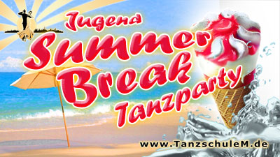 Summerbreak Tanzparty zu Ferienbeginn in der Tanzschule Matschek Tanzpartie in der Tanzschule Matschek